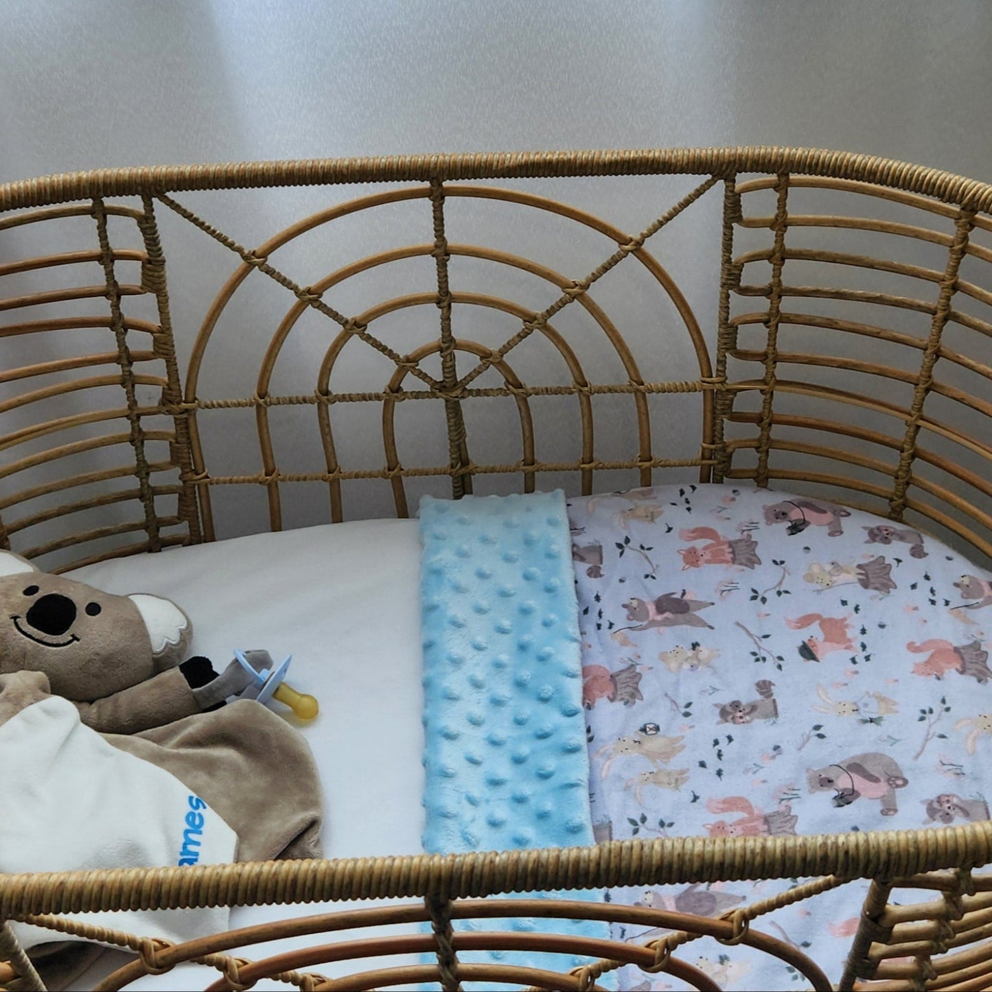 Forest Friends Minky Blanket