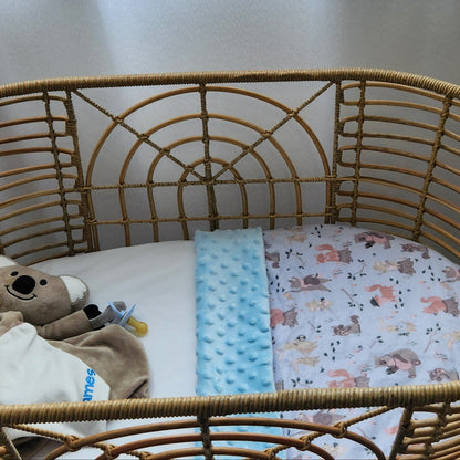 Forest Friends Minky Blanket