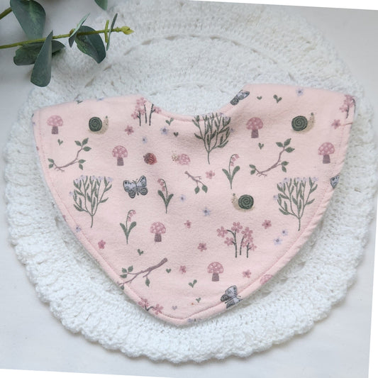 Forest Flower Bandana Bib
