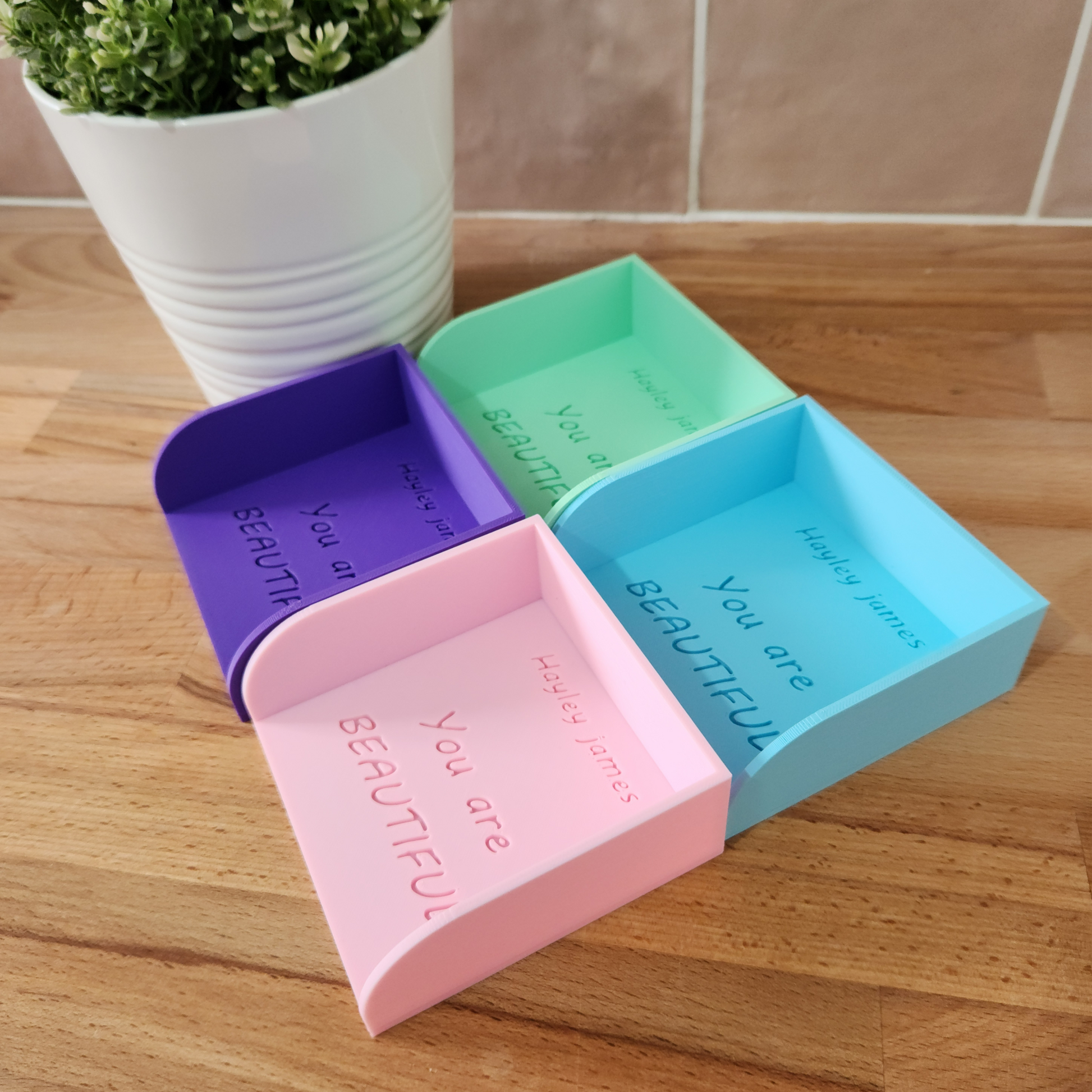 3d printed face wipe holder