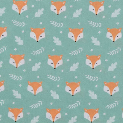 Green Fox Minky Blanket